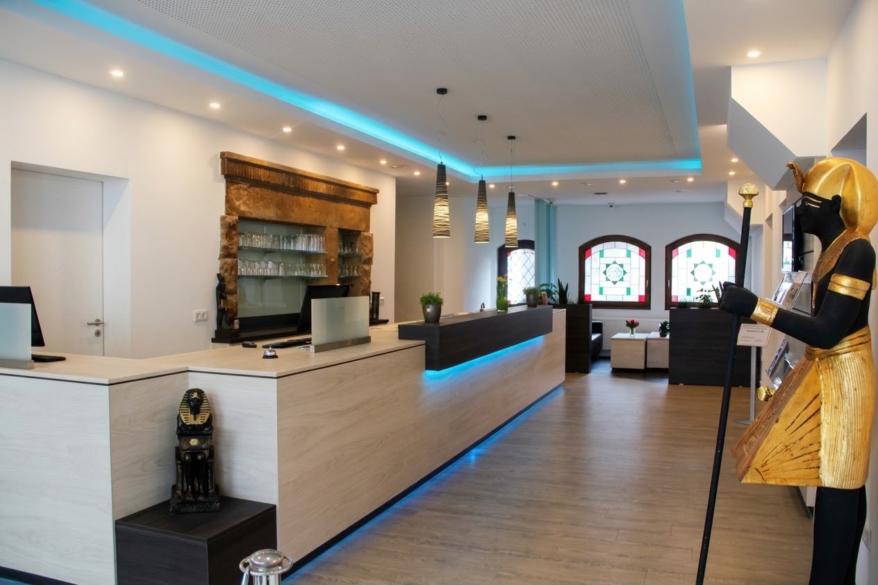 Rezeption im Hotel Wali Bielefeld