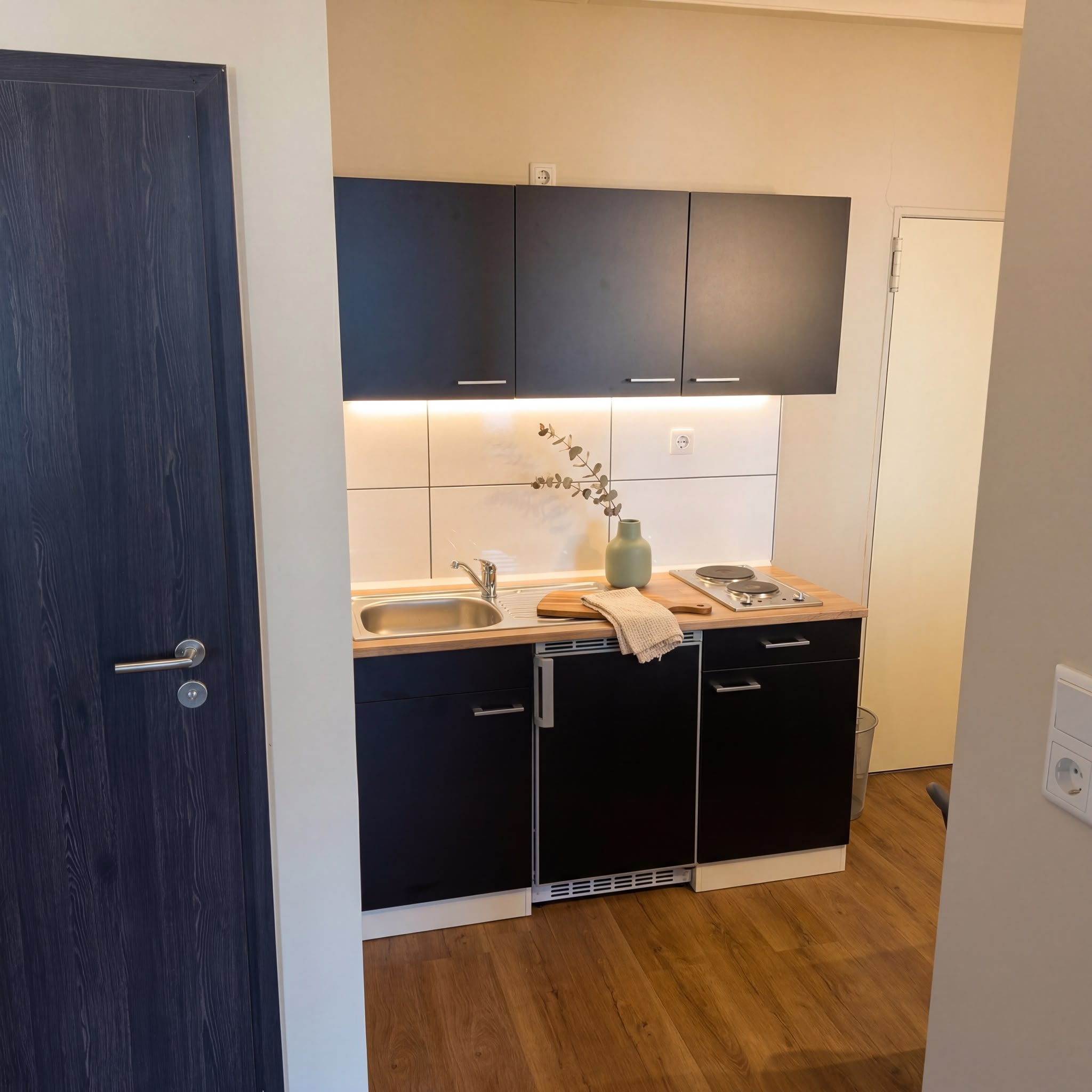 Studio Apartment – Küchenzeile